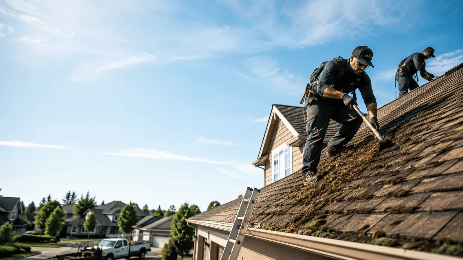 Roof Moss Removal in Turtle Creek, PA near me